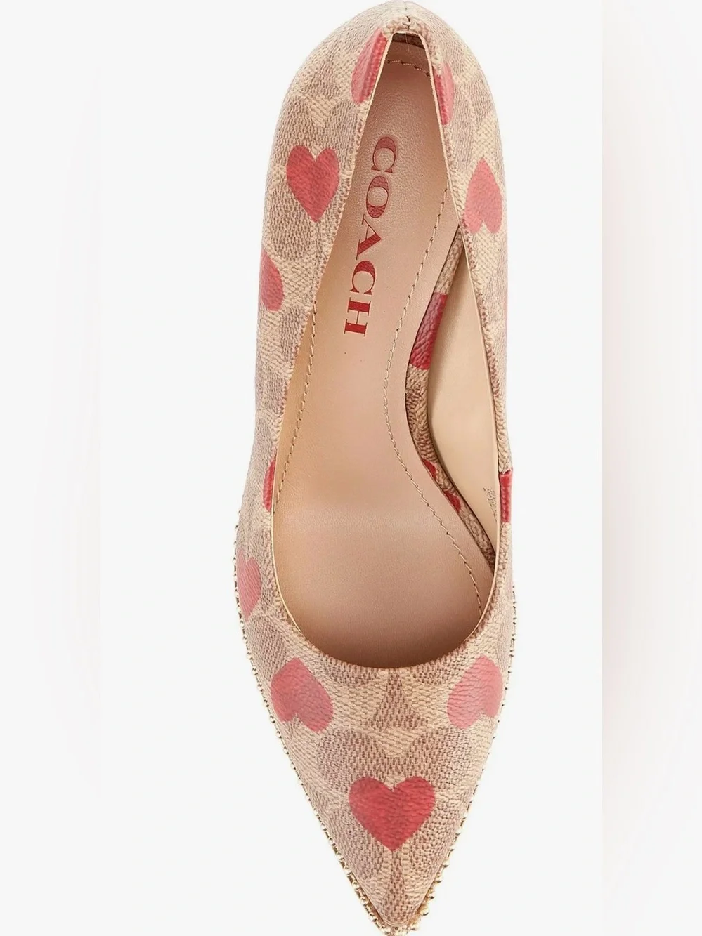 Coach Women's Waverly Heart-Print Pumps